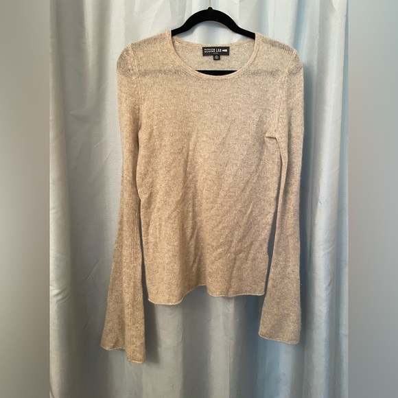Cream Wide Sleeve Sweater - Picture 1 of 6
